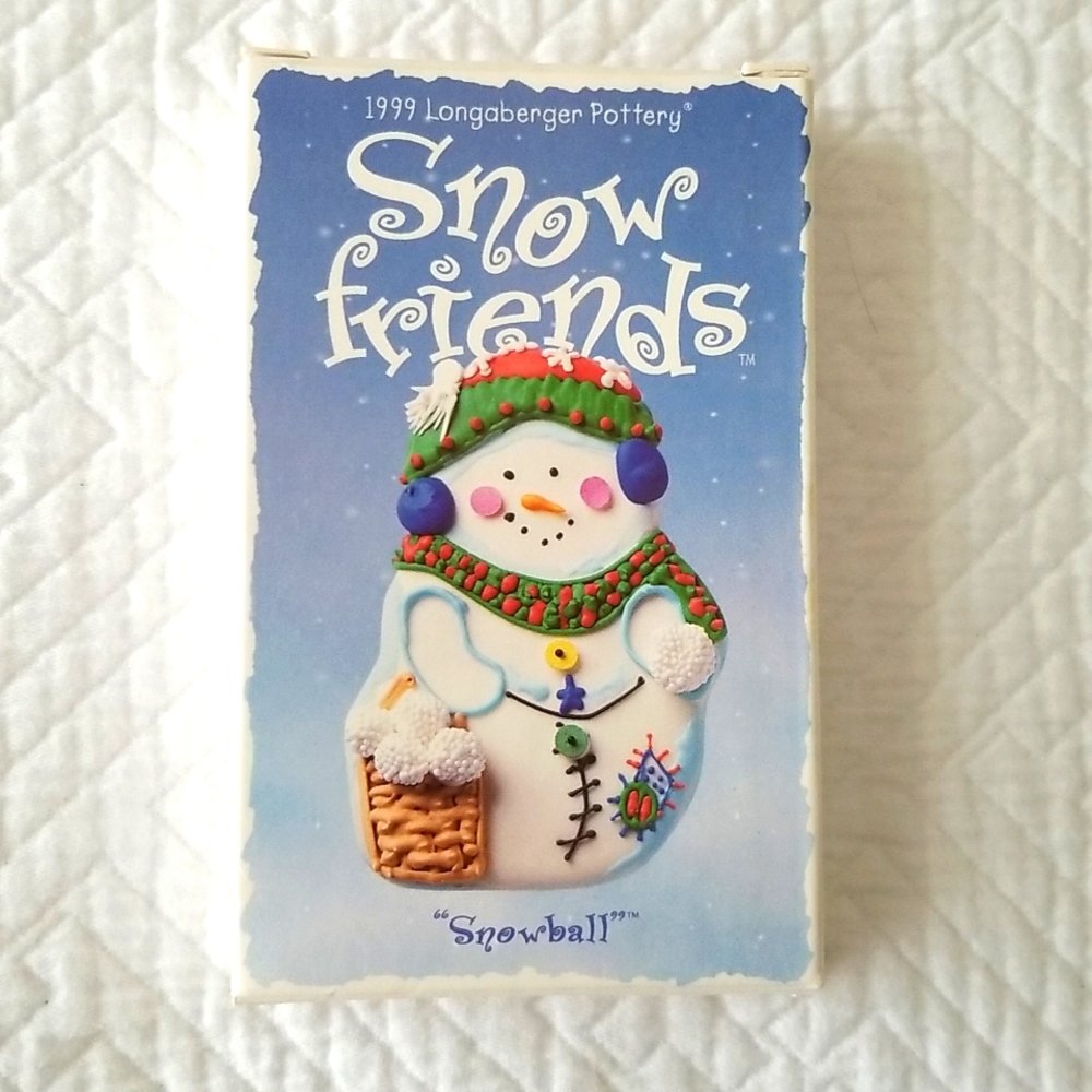 Longaberger Cookie Mold and Ornament